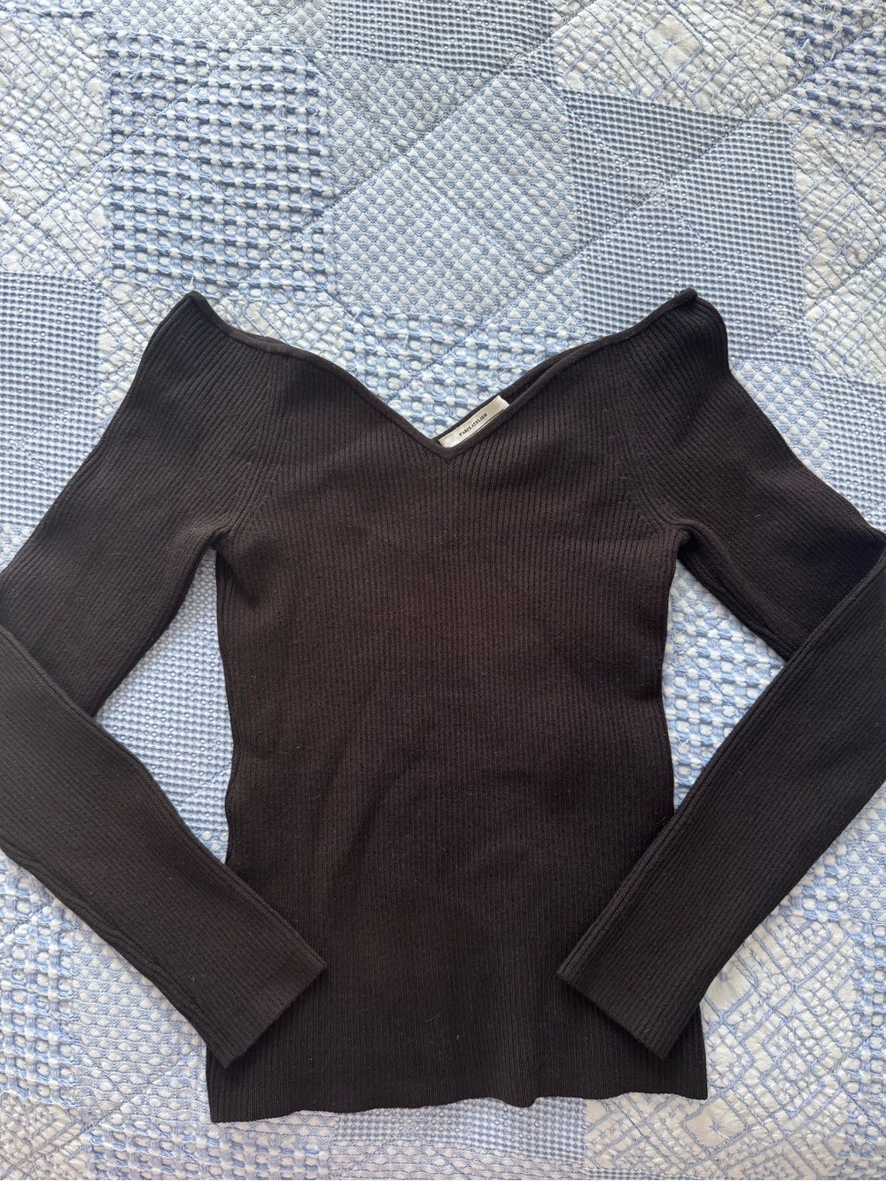 & Other Stories Off-Shoulder Long Sleeve Sweater Top
